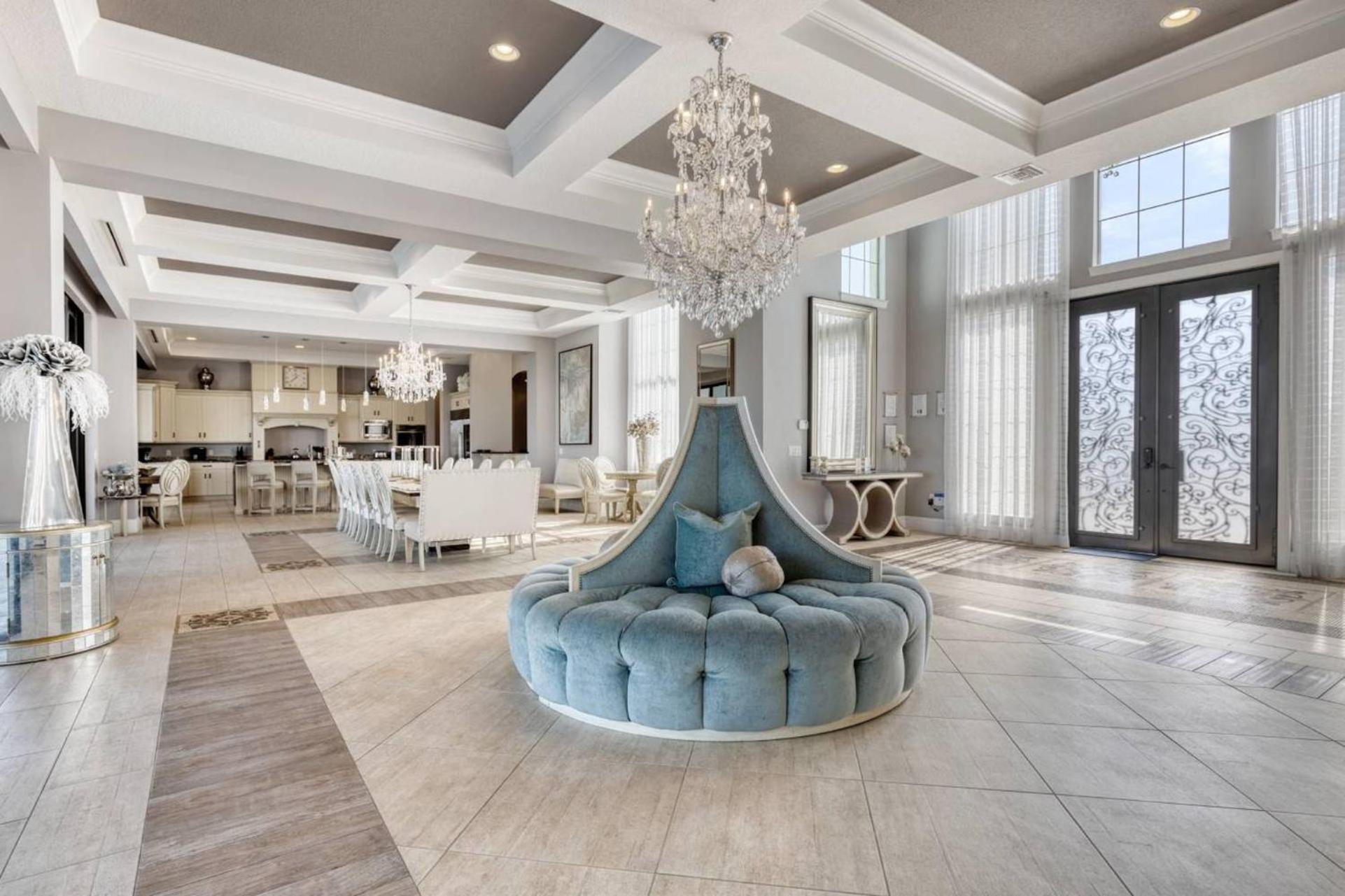 Beautiful 5 Star Mansion With Private Pool On The Prestigious Reunion Resort Orlando Mansion 6280 Kissimmee Exterior photo